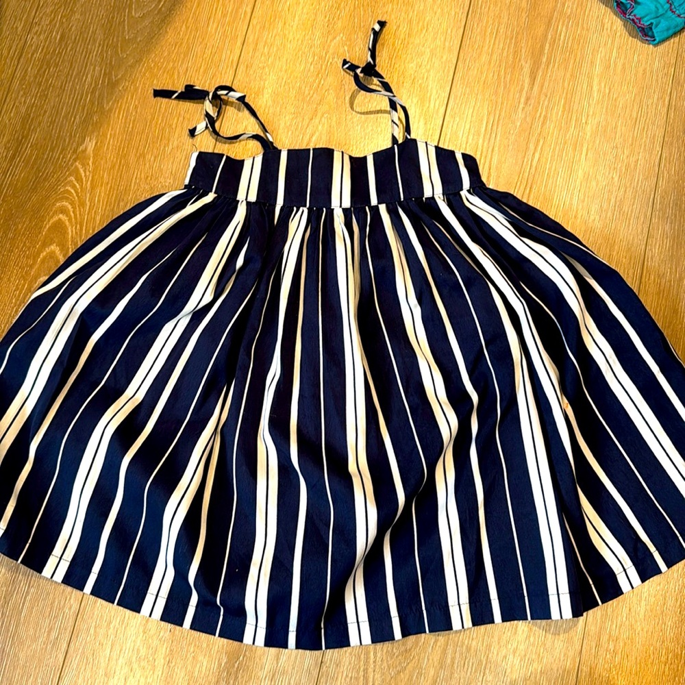 Striped silky , flowy dress. Bundle and save!